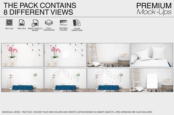 Kids Room Mockup Pack in Product Mockups - product preview 1