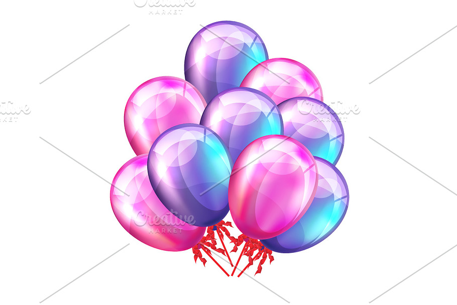 Balloons Illustration in Graphics - product preview 8