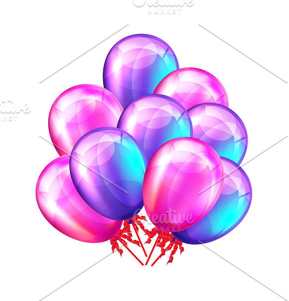 Balloons Illustration in Graphics - product preview 1