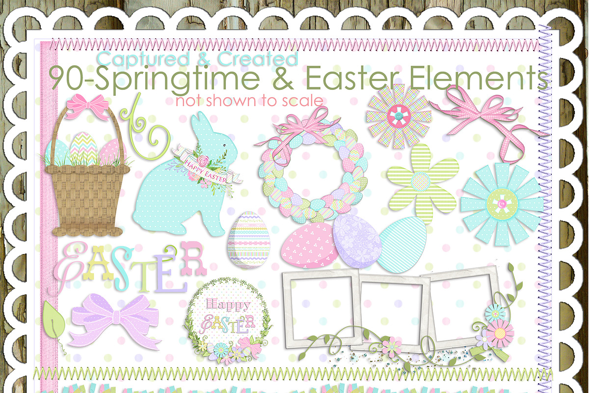 90-Springtime / Easter Clip Art in Objects - product preview 8