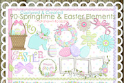 90-Springtime / Easter Clip Art