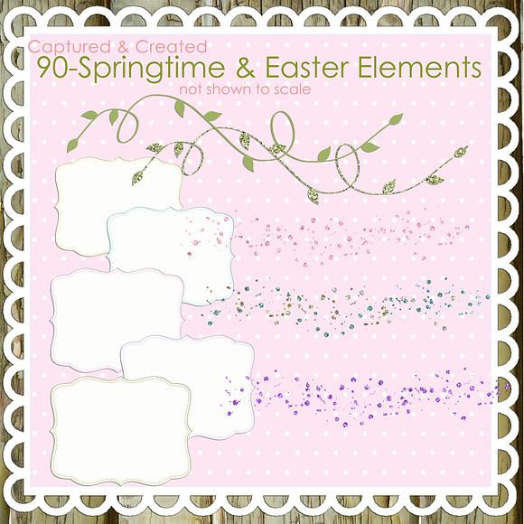 90-Springtime / Easter Clip Art in Objects - product preview 2