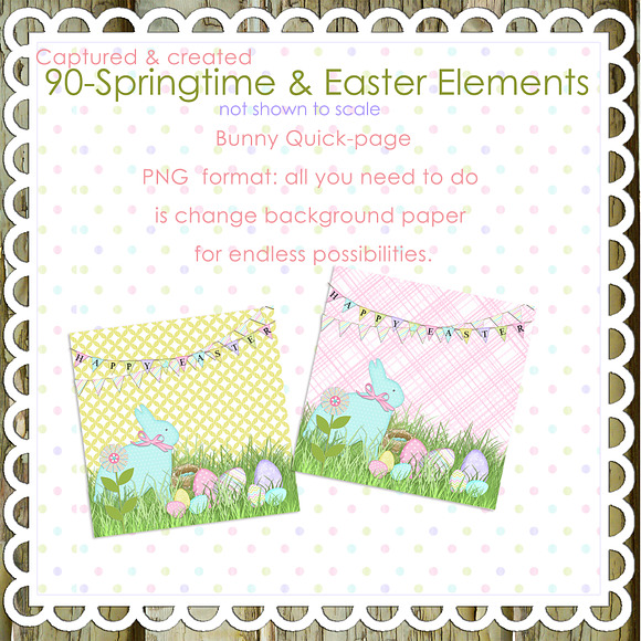 90-Springtime / Easter Clip Art in Objects - product preview 3