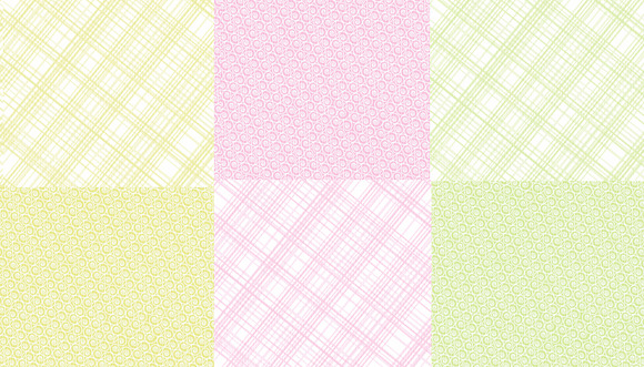 20 Springtime Pastel Papers.Set 2 in Objects - product preview 3