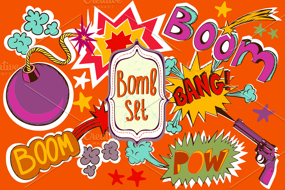 Boom! in Illustrations - product preview 8