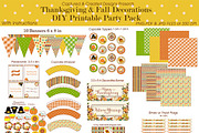Thanksgiving & Fall PartyDecorations