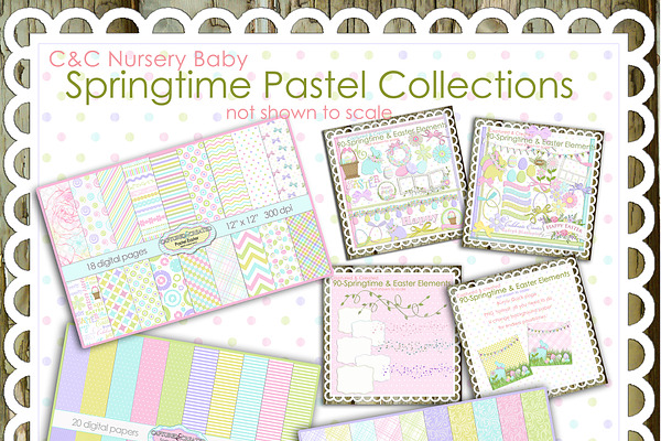 Mega Springtime Pastel Collection