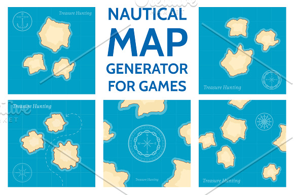 Nautical map generator in Objects - product preview 1