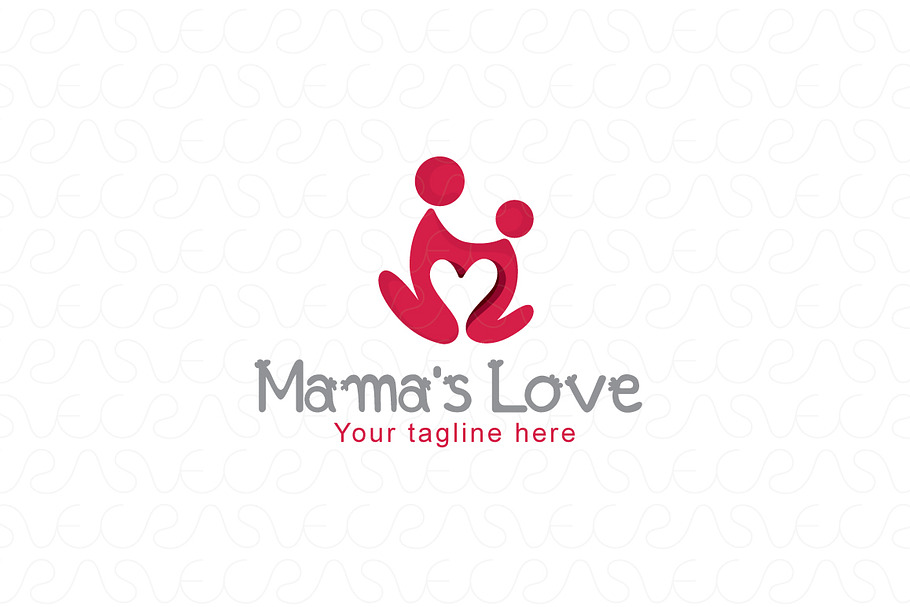 Mama’s Care - Human Icon Logo