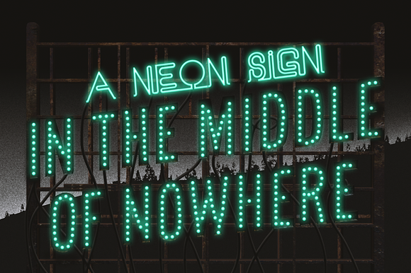 Neon layer styles for Photoshop in Photoshop Layer Styles - product preview 9
