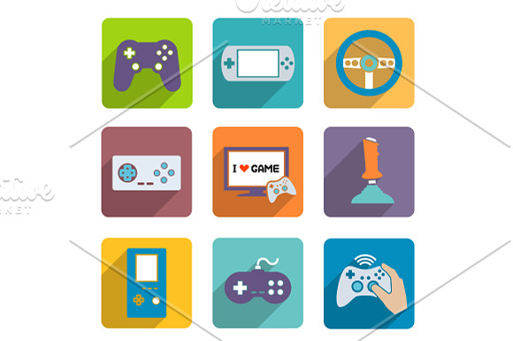 36 Video Games vector icons in Video Game Icons - product preview 1