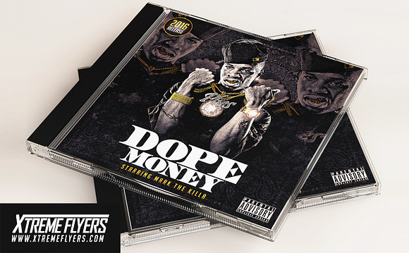 Mixtape Cover Template in Templates - product preview 2