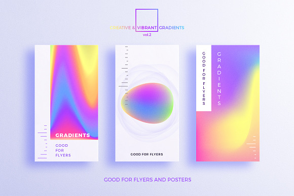 Creative & Vibrant Gradients. Vol.2 in Textures - product preview 2