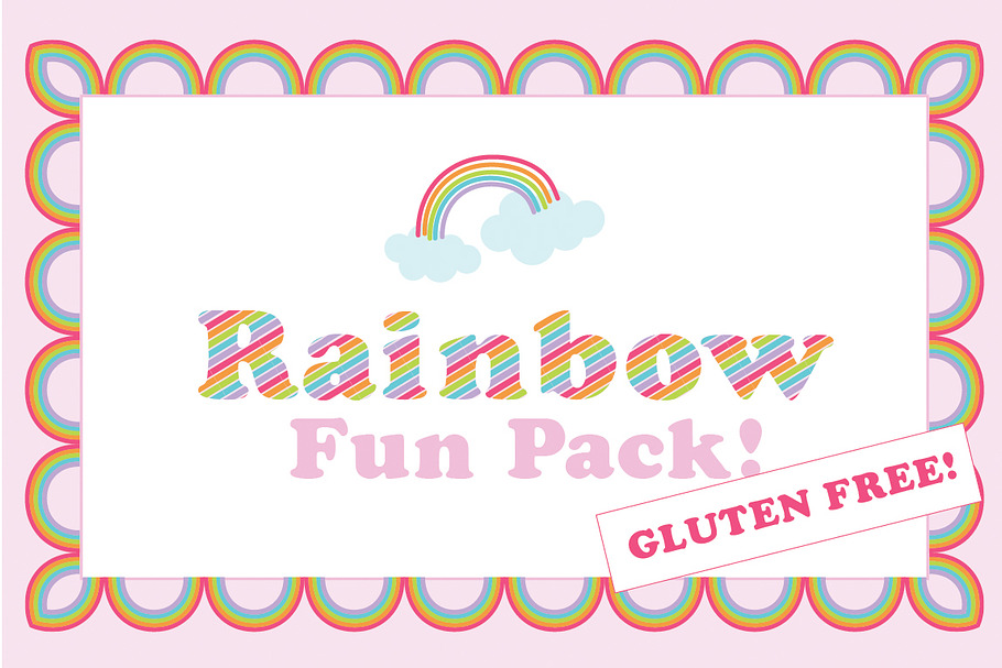 Rainbow Fun Pack! in Patterns - product preview 8