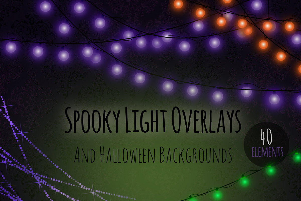 Halloween strings of light in Objects - product preview 8