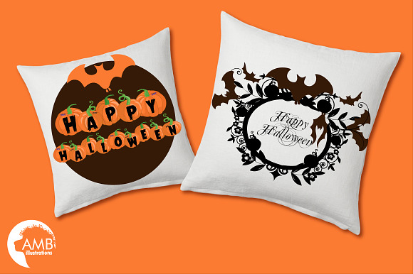 Halloween haunting clipart AMB-996 in Illustrations - product preview 2