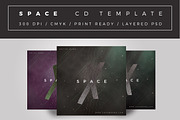 Space Cd Cover Template