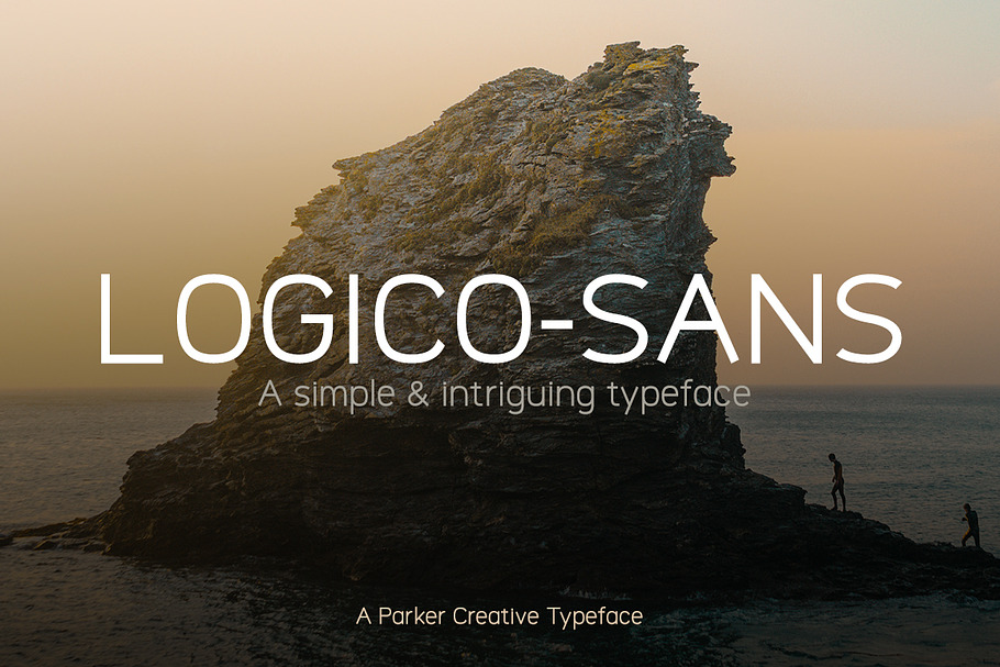 ★ Logico-Sans ★ Modern Font in Sans-Serif Fonts - product preview 8