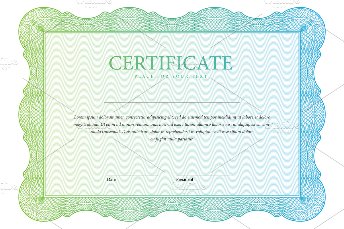 Certificate172 in Illustrations - product preview 8