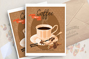 Coffee vector poster