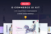 Dlex E-Commerce UI Kit Ultimate