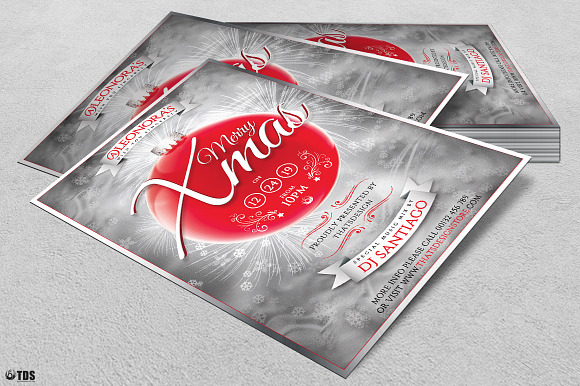 Christmas Eve Flyer Template V2 in Flyer Templates - product preview 3