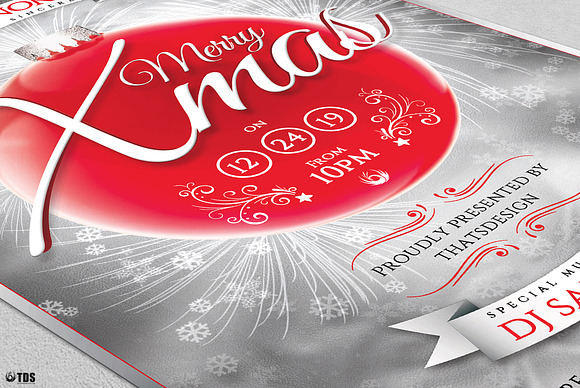 Christmas Eve Flyer Template V2 in Flyer Templates - product preview 5
