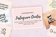 Instagram Quote collection