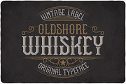 Oldshore Whiskey Typeface