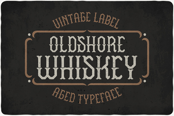 Oldshore Whiskey Typeface in Display Fonts - product preview 2