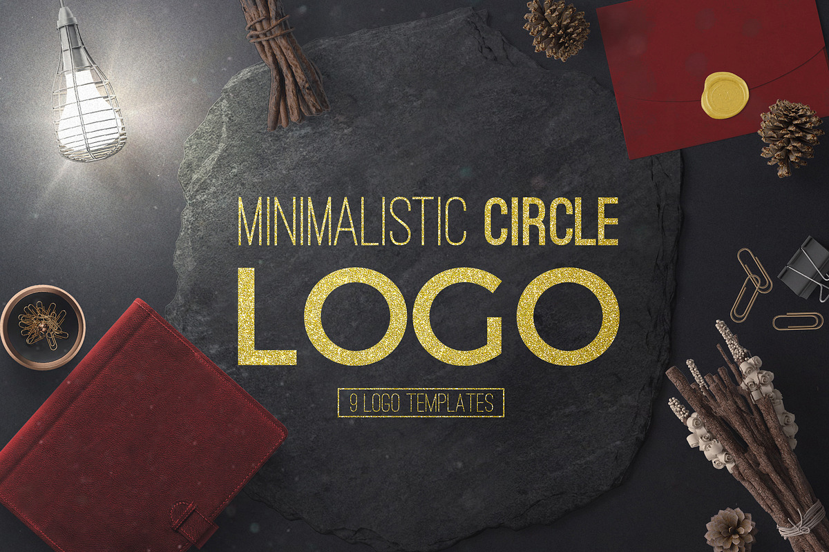 Minimalistic Circle Logo in Logo Templates - product preview 8