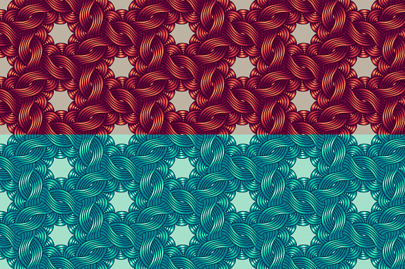 8 Graphic Wavy Metallic Patterns in Patterns - product preview 2