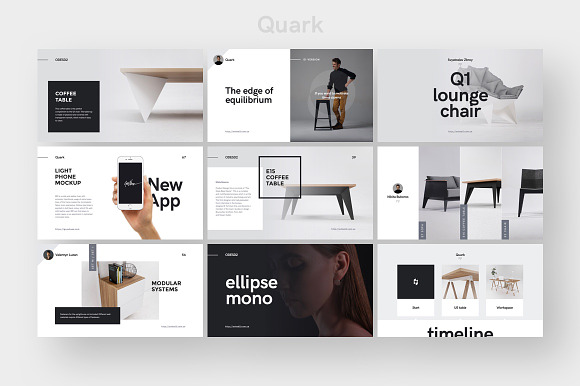Quark Keynote Presentation Template in Keynote Templates - product preview 3