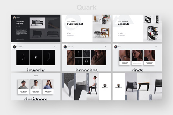 Quark Keynote Presentation Template in Keynote Templates - product preview 6