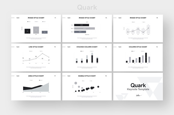 Quark Keynote Presentation Template in Keynote Templates - product preview 7