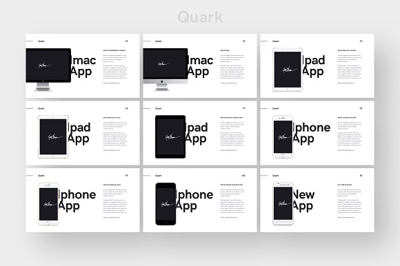 Quark Keynote Presentation Template in Keynote Templates - product preview 8
