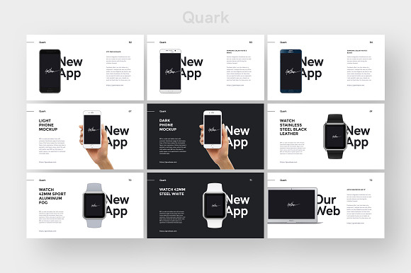 Quark Keynote Presentation Template in Keynote Templates - product preview 9