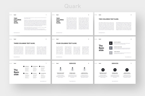 Quark Keynote Presentation Template in Keynote Templates - product preview 13