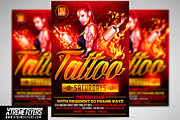 Tattoo Party Flyer Template