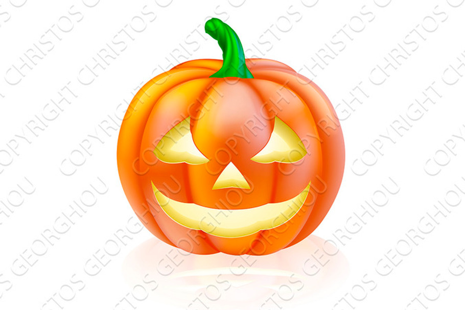 Halloween lantern pumpkin in Illustrations - product preview 8