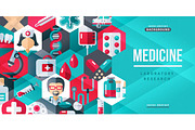 Medical creative banner