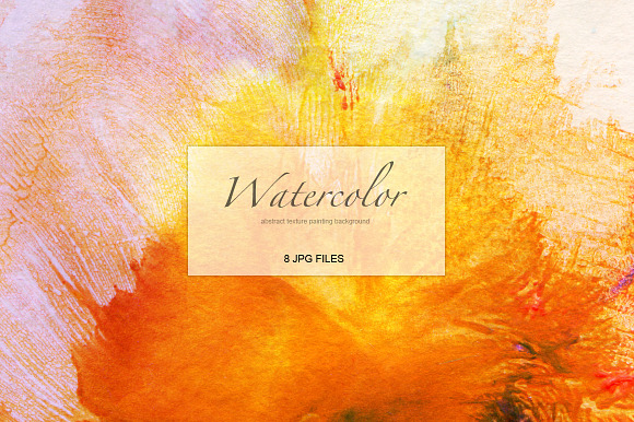 8 watercolor painted background in Textures - product preview 2