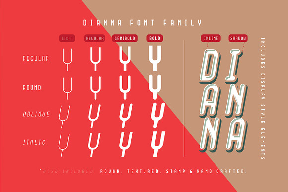 Dianna - Made for Elegance in Sans-Serif Fonts - product preview 1