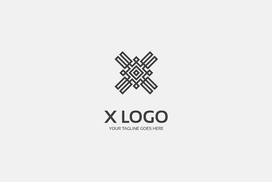 X Logo in Logo Templates - product preview 8
