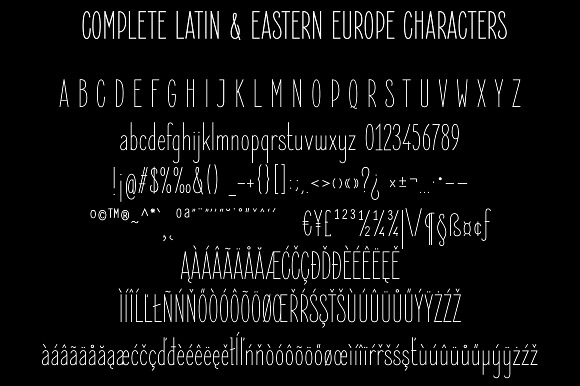 Elegant Sans Font Family in Elegant Fonts - product preview 2