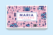 Maria Holland Business Card Template