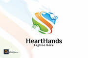 Heart Hands - Logo Template
