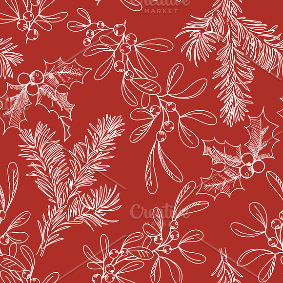 Christmas Scrapbook Retro Paper pack in Patterns - product preview 3