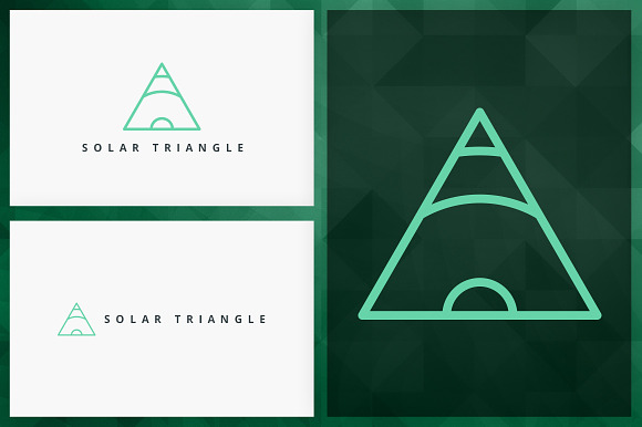 20 Triangle Logos - Outline edition in Logo Templates - product preview 3