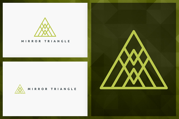 20 Triangle Logos - Outline edition in Logo Templates - product preview 5